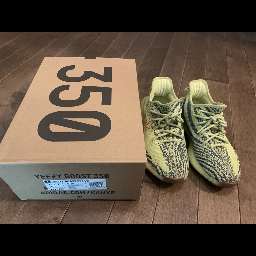 yeezy 350 yellow us 7.5